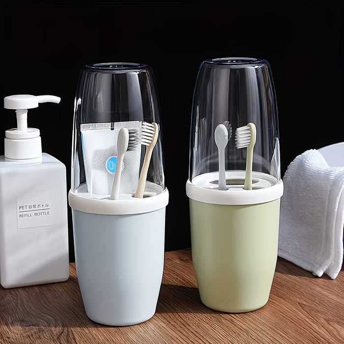 Soporte Organizador Portátil para Cepillo de Dientes