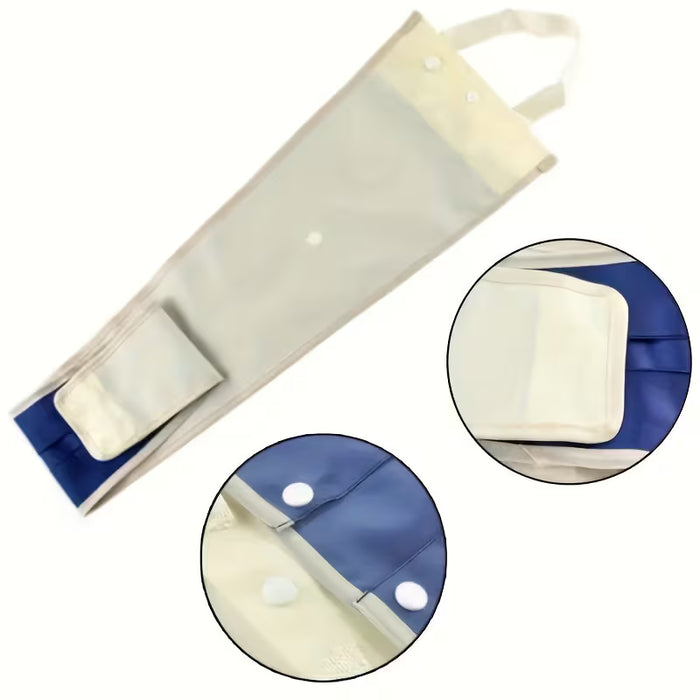 1pc Soporte para Paraguas de Asiento Trasero, Organizador Universal con Bolsa Ovalada