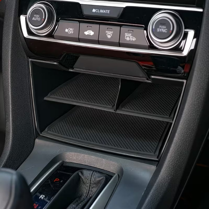 Bandeja organizadora de reposabrazos, para Honda Civic, inserto para caja de almacenamiento