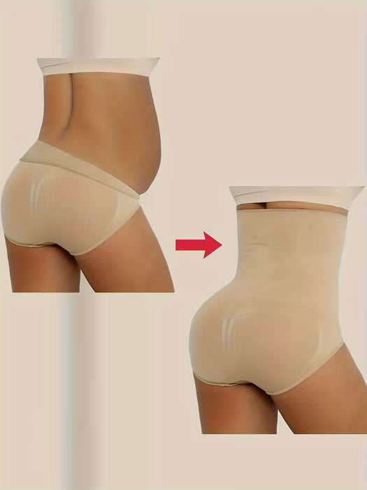 Braga moldeadora de cintura alta con control de abdominal para mujer