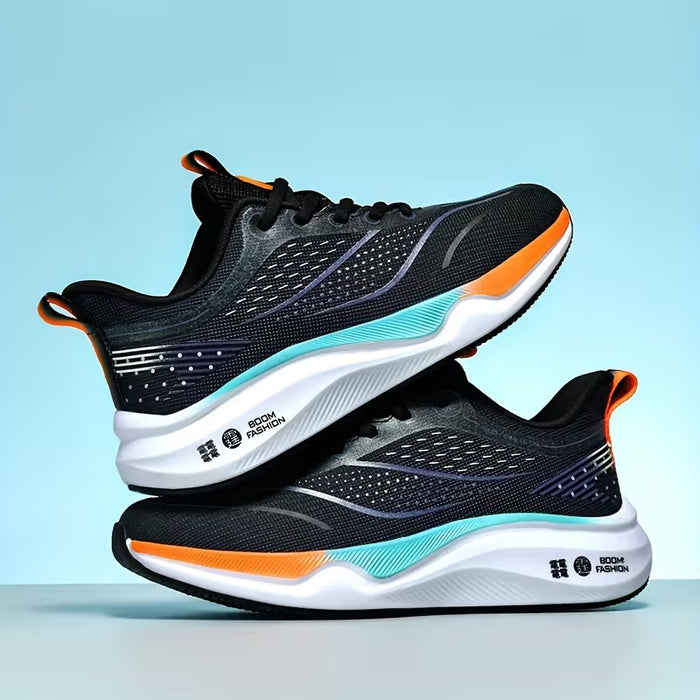 Zapatillas deportivas de malla transpirable de punto para hombre