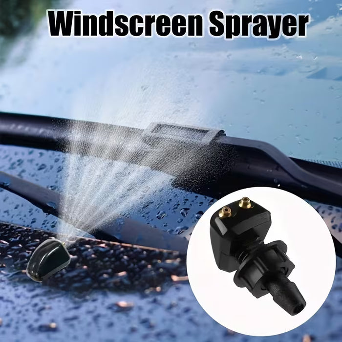 Paquete de 2 boquillas para limpiaparabrisas de coche - Material de nailon duradero