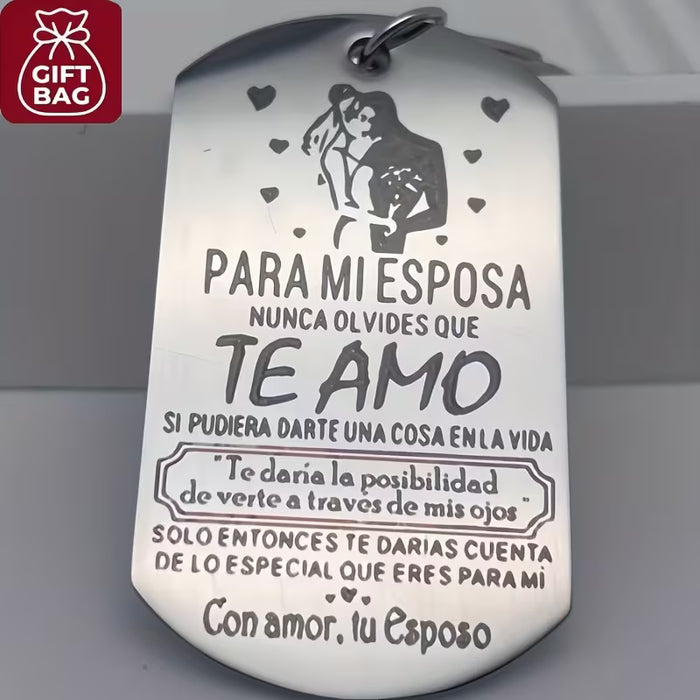 1 Llavero Romántico, Regalo de San Valentín y Aniversario para Mujer