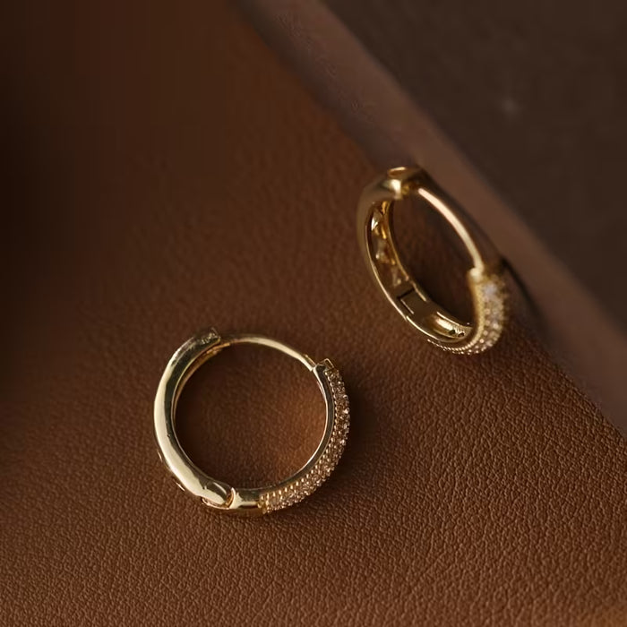 Pendientes de moda versátiles y clásicos de estilo francés