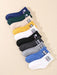 5pcs de calcetines deportivos para niños, con estampado de dibujos animados. - Quierox - Tienda Online