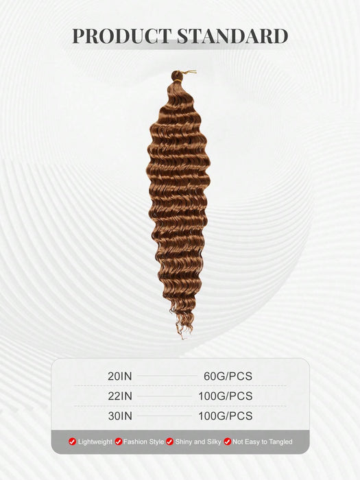 5pcs extensiones de cabello sintético largo, con ondas naturales, para mujer. - Quierox - Tienda Online