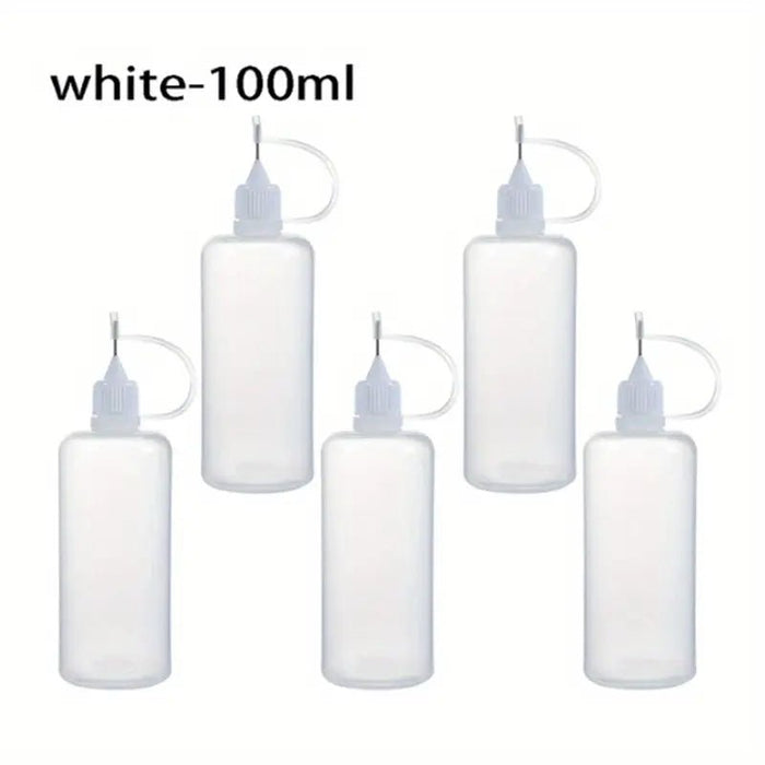 5pcs/set Botella aplicadora de pegamento de punta de aguja - Quierox - Tienda Online