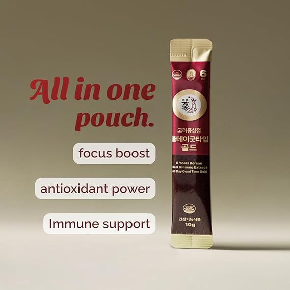 6 años de oro de tiro de ginseng rojo coreano - 15 mg de ginsenósidos - Quierox - Tienda Online