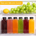 6 botellas de plástico con tapa, transparentes, vacías y reutilizables. - Quierox - Tienda Online