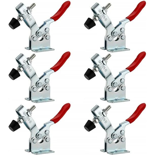 6 piezas Abrazadera de palanca horizontal Ormromra GH - 201B capacidad de liberación rápida - Quierox - Tienda Online