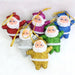 6 piezas de adornos navideños de Santa Claus , pequeños colgantes - Quierox - Tienda Online