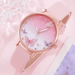 6 piezas/set Reloj de cuarzo para mujer con diseño de mariposa - Quierox - Tienda Online