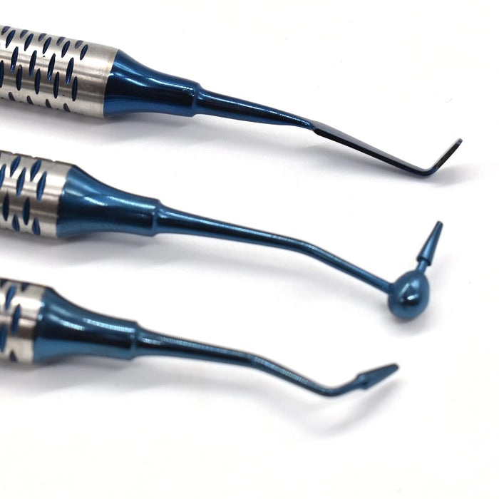 6 unids/kit de raspador de resina compuesto dental, espátula de llenado dental antiadherente - Quierox - Tienda Online