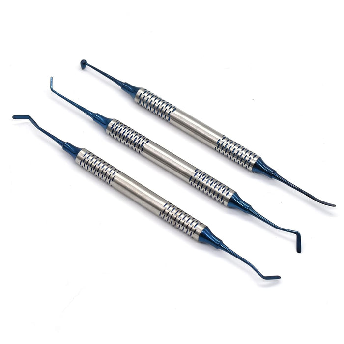 6 unids/kit de raspador de resina compuesto dental, espátula de llenado dental antiadherente - Quierox - Tienda Online