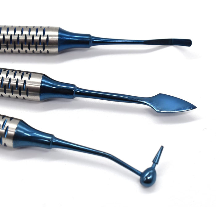 6 unids/kit de raspador de resina compuesto dental, espátula de llenado dental antiadherente - Quierox - Tienda Online