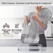 60 bolsas de basura con asas a prueba de fugas de plástico fuerte para cocina - Quierox - Tienda Online