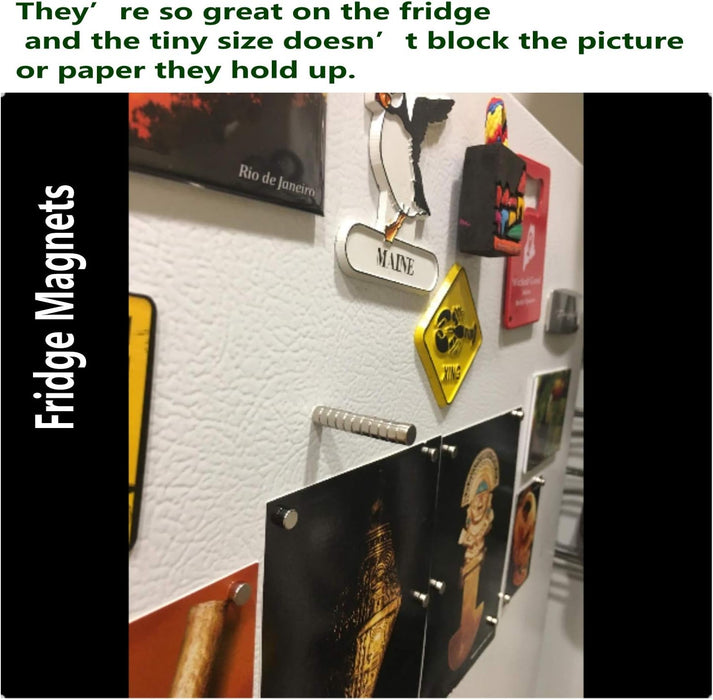 60 imanes pequeños, redondos para refrigerador - Quierox - Tienda Online