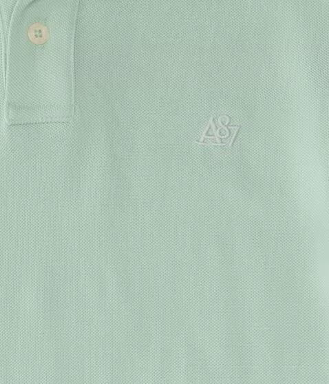 Aeropostale Polo de piqué con logo A87