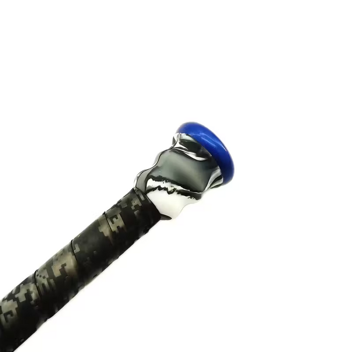 1 pieza de cubierta de pomo de silicona para bate de béisbol y sóftbol azul
