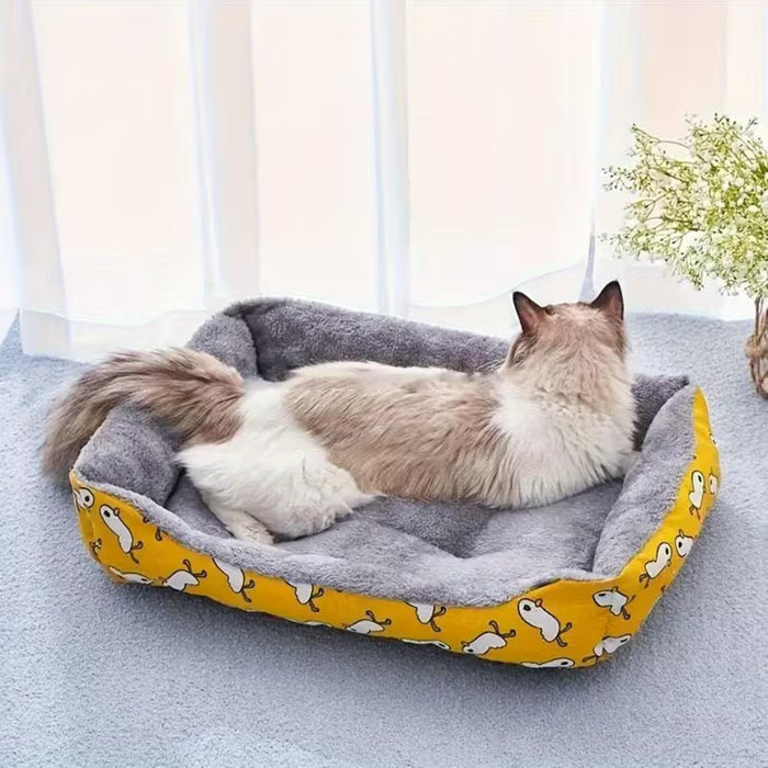 1 pieza de Cama de Mascotas de Felpa Suave 40*30cm