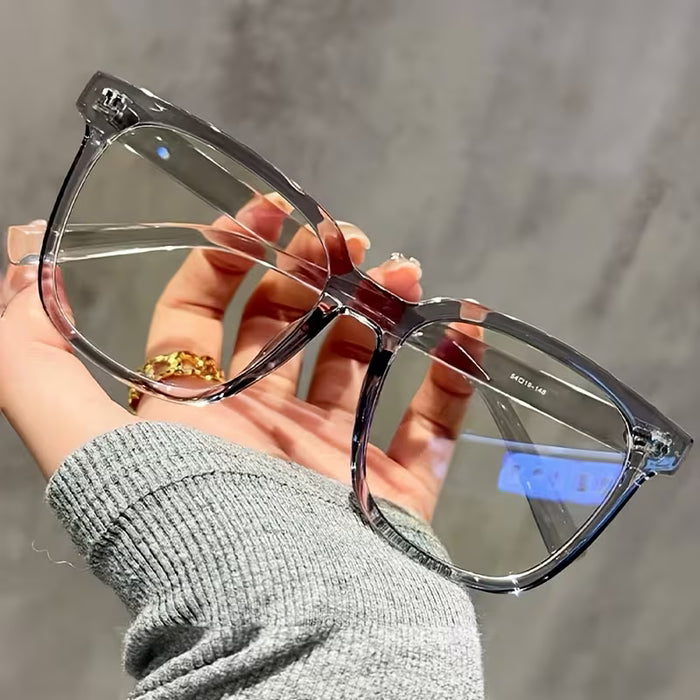 3 Pares de Gafas Unisex - Estilo Campus Moderno, Diseño que Realza el Rostro