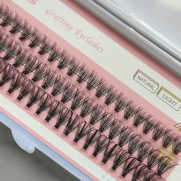 60pcs pestañas en racimo postizas naturales grupos de pestañas, extensión de pestañas - Quierox - Tienda Online