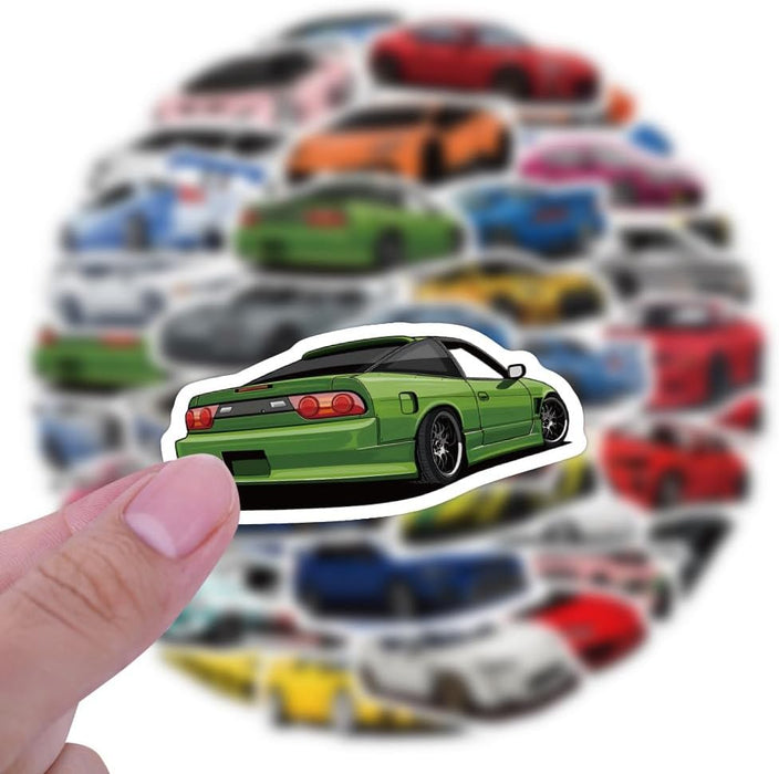 55 calcomanías deportivas de súper auto para adolescentes y adultos