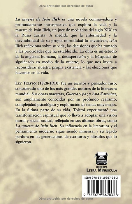 LA MUERTE DE IVÁN ILICH (Spanish Edition)