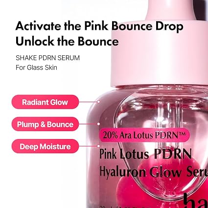 Sérum iluminador rosa PDRN de Hanskin |30 ml