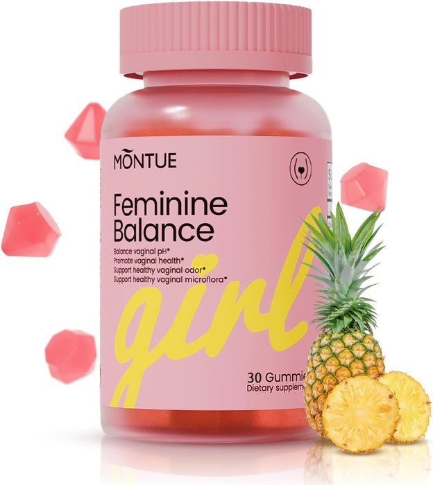 Montue Gomitas de equilibrio femenino prémium, equilibrio de pH