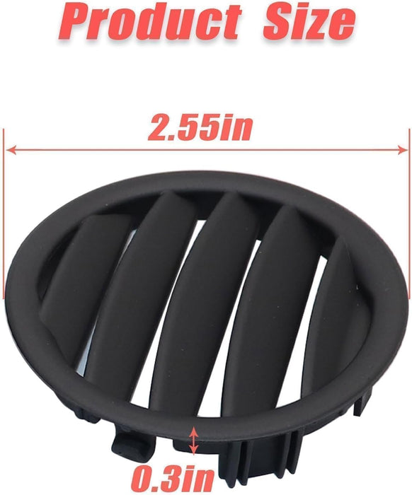 2pcs Rejilla de ventilación delantera para aire acondicionado