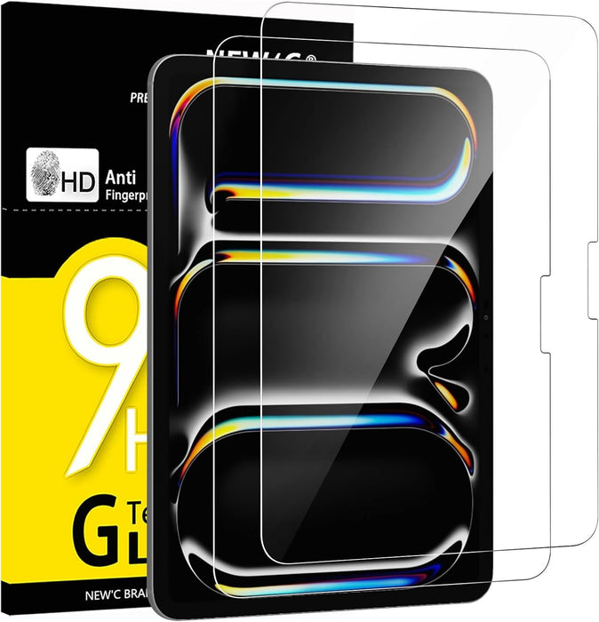 NEW'C Pack de 2 protectores de pantalla de vidrio templado diseñados para iPad Pro 11