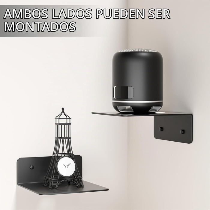 Wisfame Estantes Flotantes Pequeños para Pared, Repisas de Exhibición Juego de 2