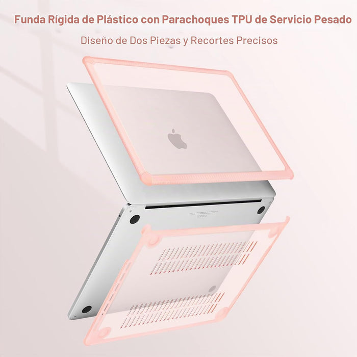 MOSISO - Funda compatible con MacBook Pro, carcasa rígida anti-grietas de plástico TPU de alta