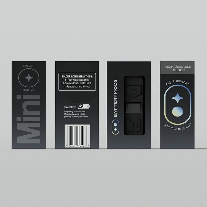 Mini soldador con batería recargable