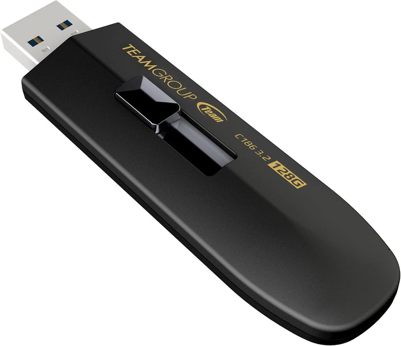 Team Group Unidad flash USB 3.2 Gen 1 de 128 GB C186 (TC1863128GB01)