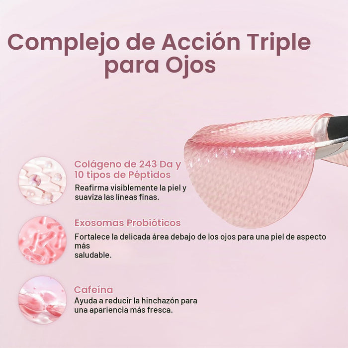 BIODANCE Parches de hidrogel para debajo de los ojos, péptido de colágeno, antiarrugas y líneas finas (30 pares)