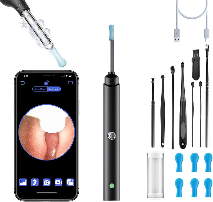 Herramienta de eliminación de cera de oídos para iOS y Android