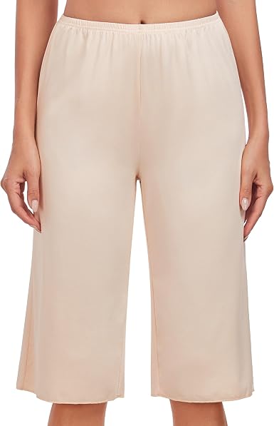 MANCYFIT Culotte Slip - Pantalón de pijama de pierna ancha para mujer