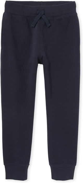The Children's Place Pantalones deportivos tipo jogger de felpa para niño