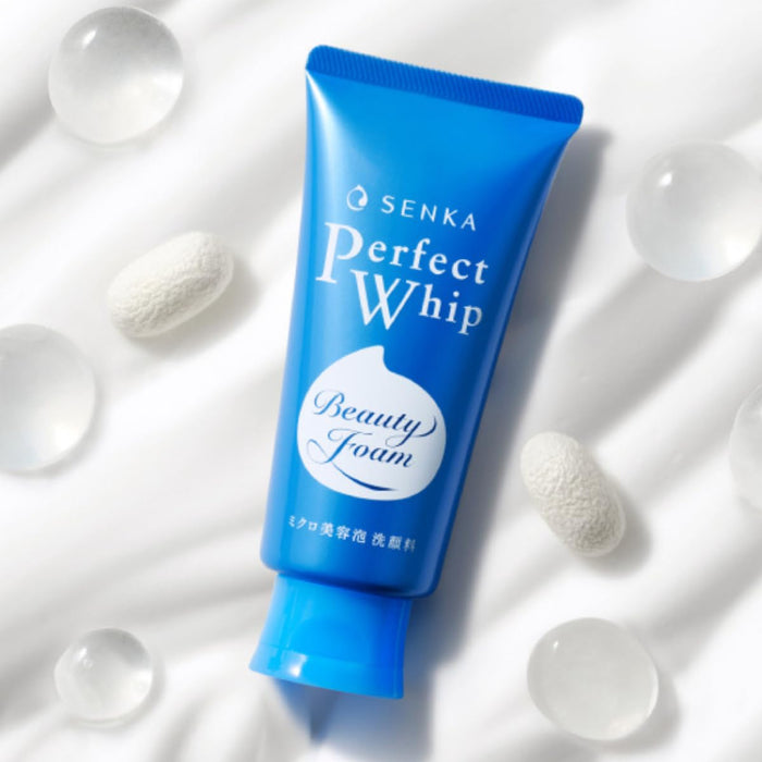 Senka Perfect Whip Beauty Foam Limpiador facial de 4.23 oz