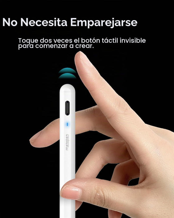Metapen Lápiz A8 para Apple iPad 2018-2025 sensibilidad de inclinación 5ª generación