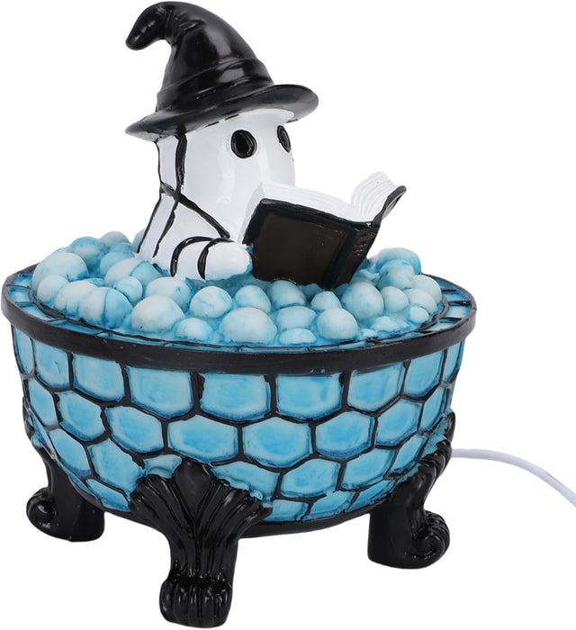 Adorable lámpara de lectura con forma de fantasma en 3D, luz nocturna suave para leer