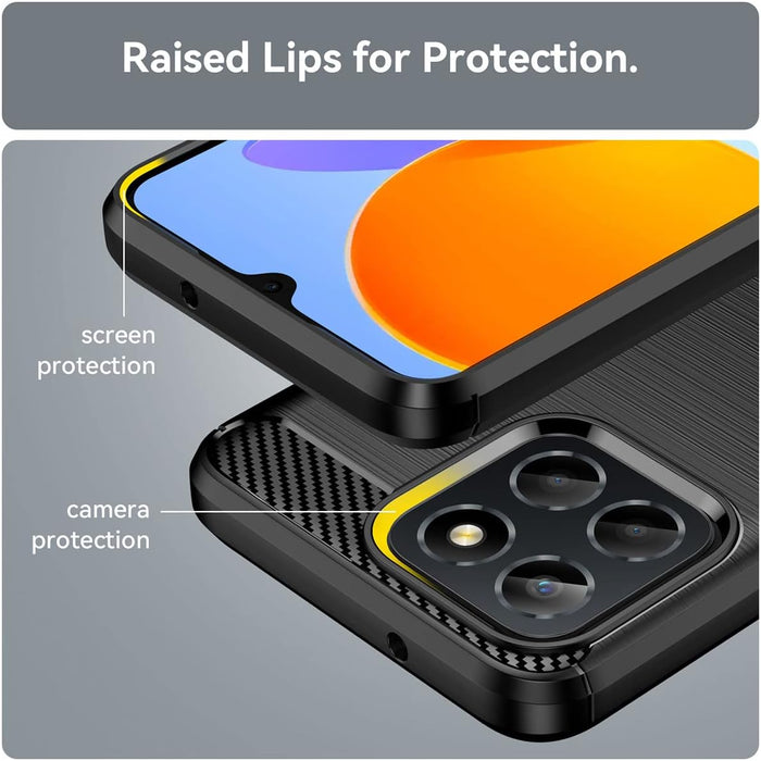 Funda para telefono Honor X5B Negro Suave TPU Anti-caída