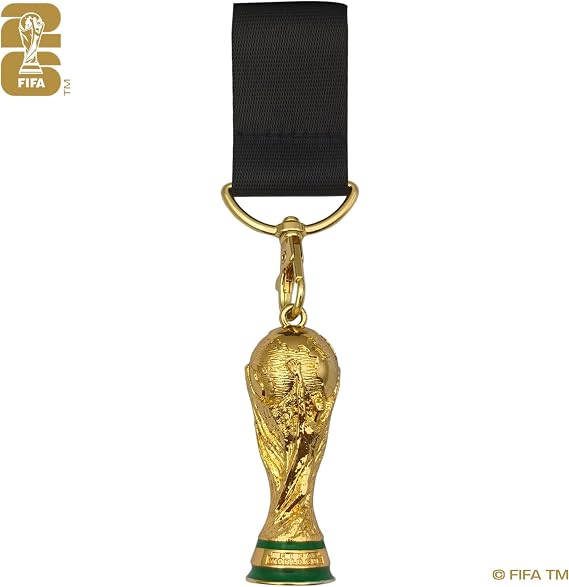 Edición oficial de la Copa Mundial de la FIFA 2026 Cordón de nailon de 21 pulgadas con réplica de trofeo