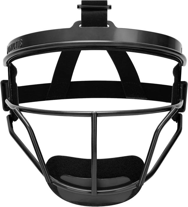 Dinictis Máscara facial de softball, ligera, cómoda, con amplia visión de campo