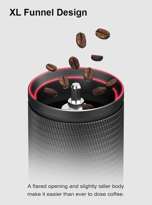 Timemore C5 Pro - Molinillo de café manual de 30 g con rebaba cónica - Ajuste interno ajustable