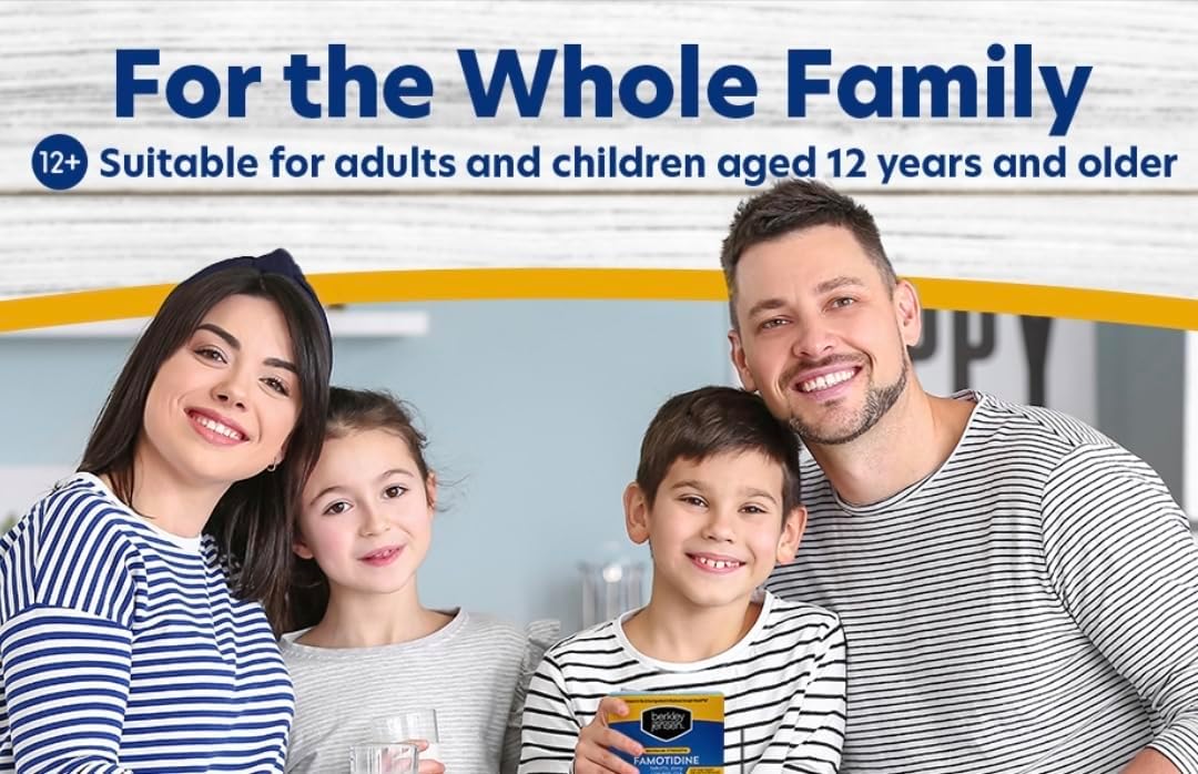 Berkley jensen Famotidina de máxima fuerza de 20 mg – (200 unidades)