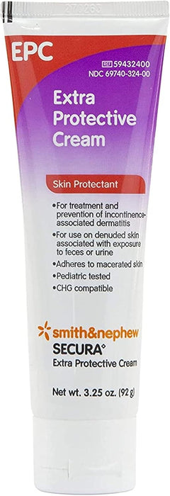 Secura Extra Protector Perfumado Crema Protectora De Piel 3.25 oz.