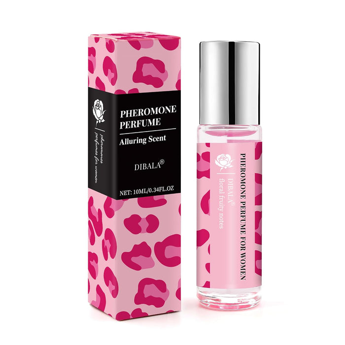 DIBALA Perfume de Feromonas para Mujeres, Aceite de Perfume Roll On Natural 10ml